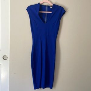 Blue Windsor large sleeveless dress